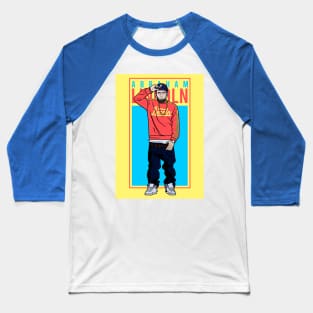 Lincoln Hip Hop Star Baseball T-Shirt